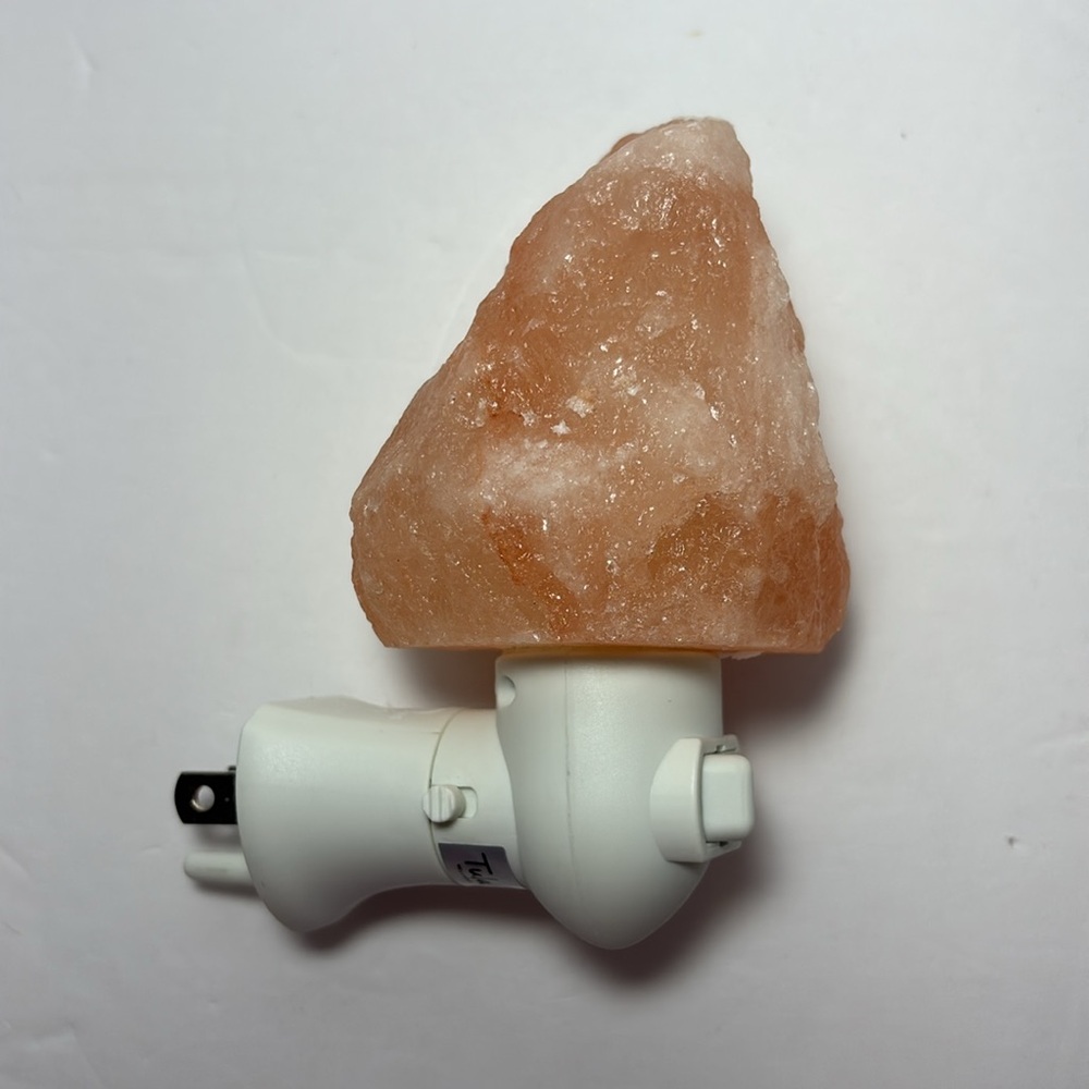 Himalayan Salt Crystal Night Light Plug In